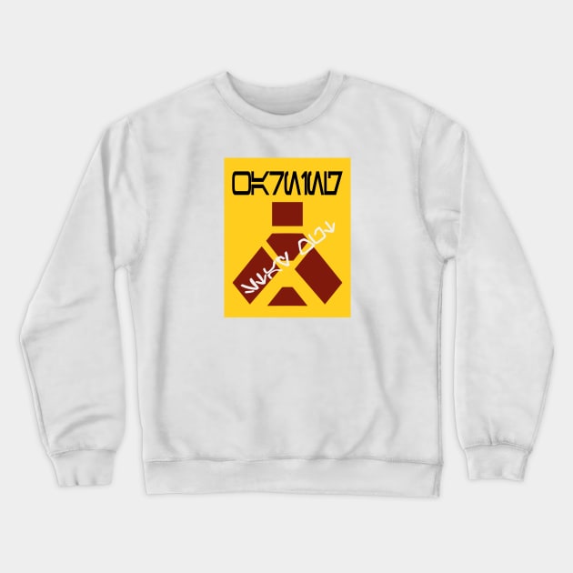 Warning - Stay Out Crewneck Sweatshirt by My Geeky Tees - T-Shirt Designs